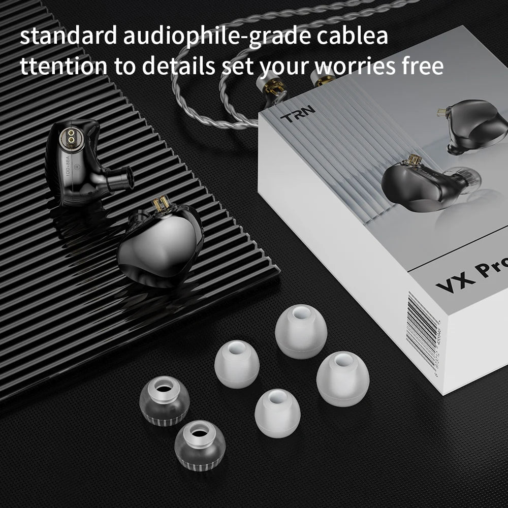 VX Pro+ 8BA+1DD Hybrid in Ear Earphones IEM Technology HIFI Monitor Running Headphones Earplug Headset