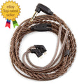 KZ CCA 2PIN IEM Earphone Cable 4 Core High-Purity Copper Twisted in Ear Monitor