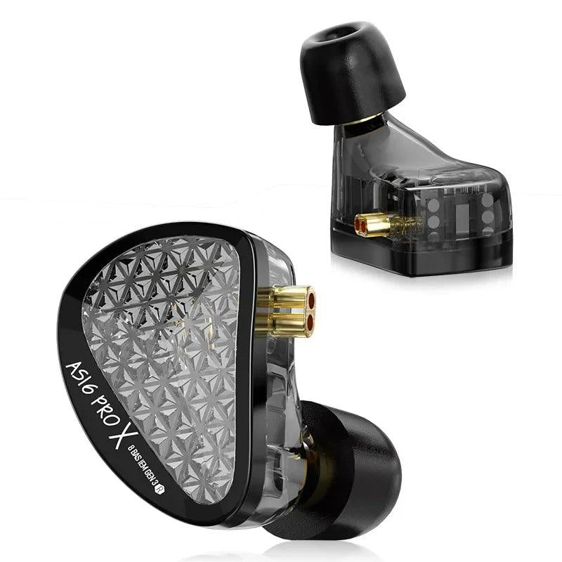 KZ AS16 PRO X - 16 Drivers IEM Earphones