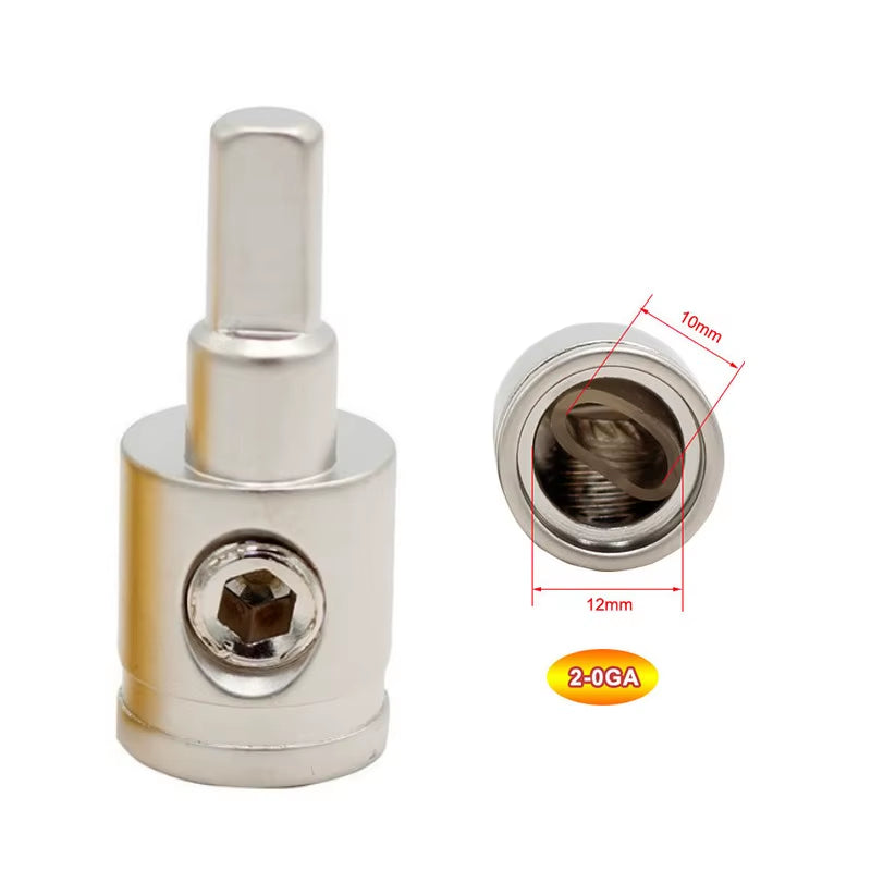 Car Audio 0 Gauge 4 Gauge 8 Gauge Power Ground Wire Car Audio Modified Power Amplifier Pure Copper Terminal Power Supply