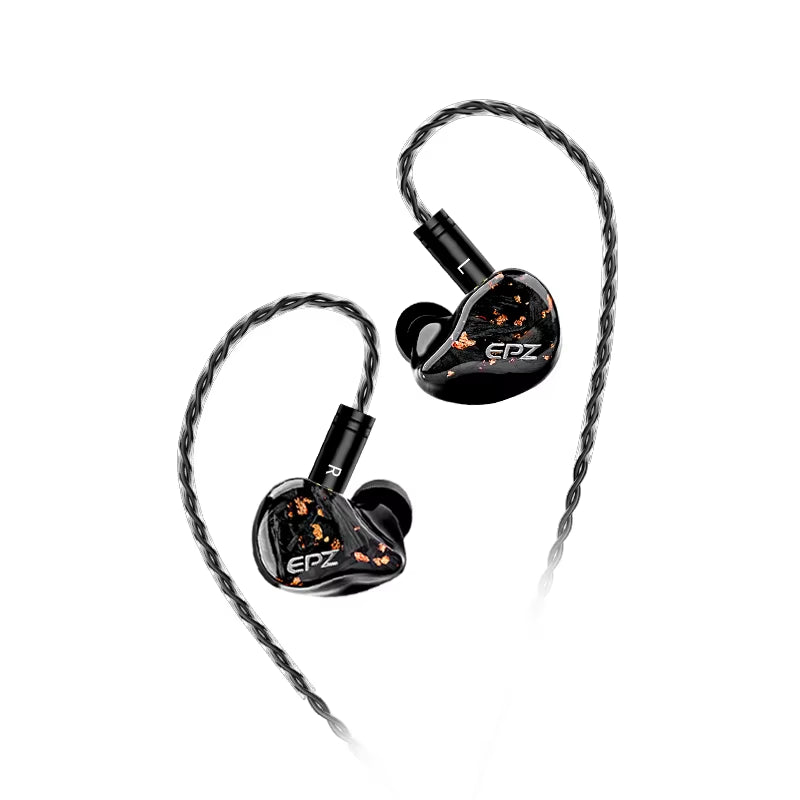 Q1 Earphones Wired HIFI Bass Earbuds IEM in Ear Monitor Gaming Headphones 0.78 2 Pin Detachable Cable Earbuds