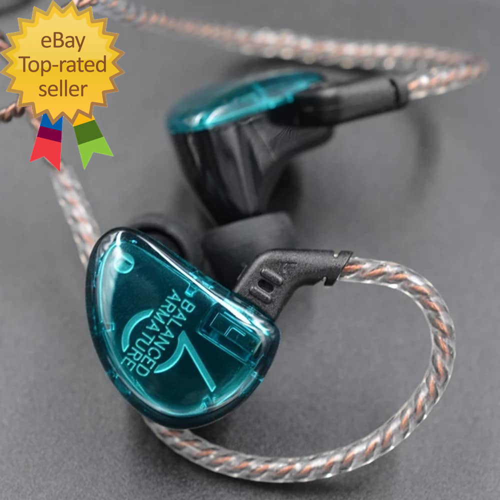 KZ CCA 2PIN IEM Earphone Cable 4 Core High-Purity Copper Twisted in Ear Monitor