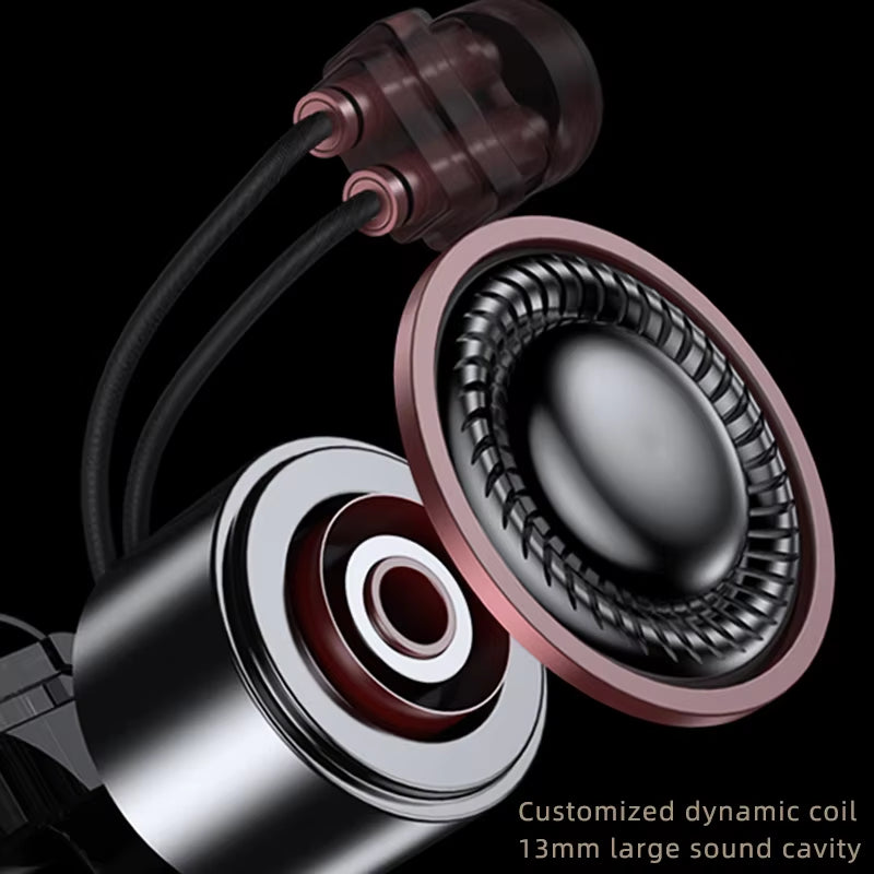 Q1 Earphones Wired HIFI Bass Earbuds IEM in Ear Monitor Gaming Headphones 0.78 2 Pin Detachable Cable Earbuds