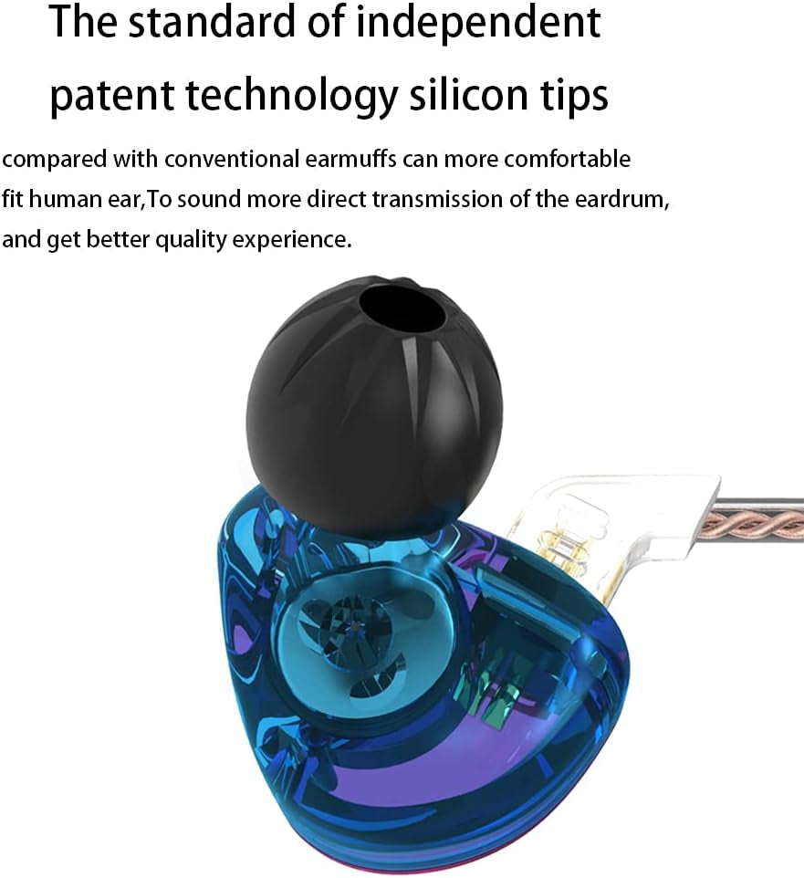 KZ ZST 1BA 1DD in Ear Earphone Clear Hifi Monitor Earbuds Wired Sport Gaming Earphone for Musician Singer Audiophile