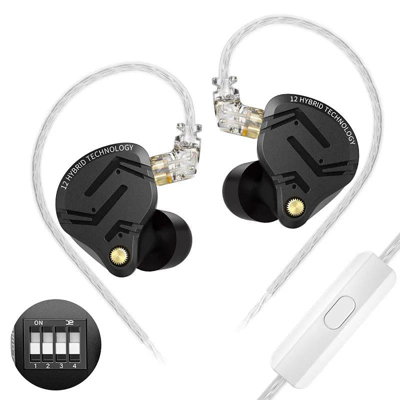 KZ ZS12 PRO X - 12 Drivers IEM Earphones