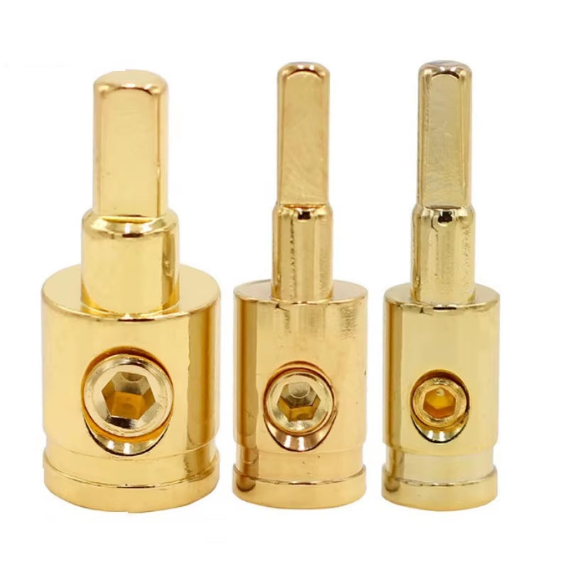 Car Audio 0 Gauge 4 Gauge 8 Gauge Power Ground Wire Car Audio Modified Power Amplifier Pure Copper Terminal Power Supply
