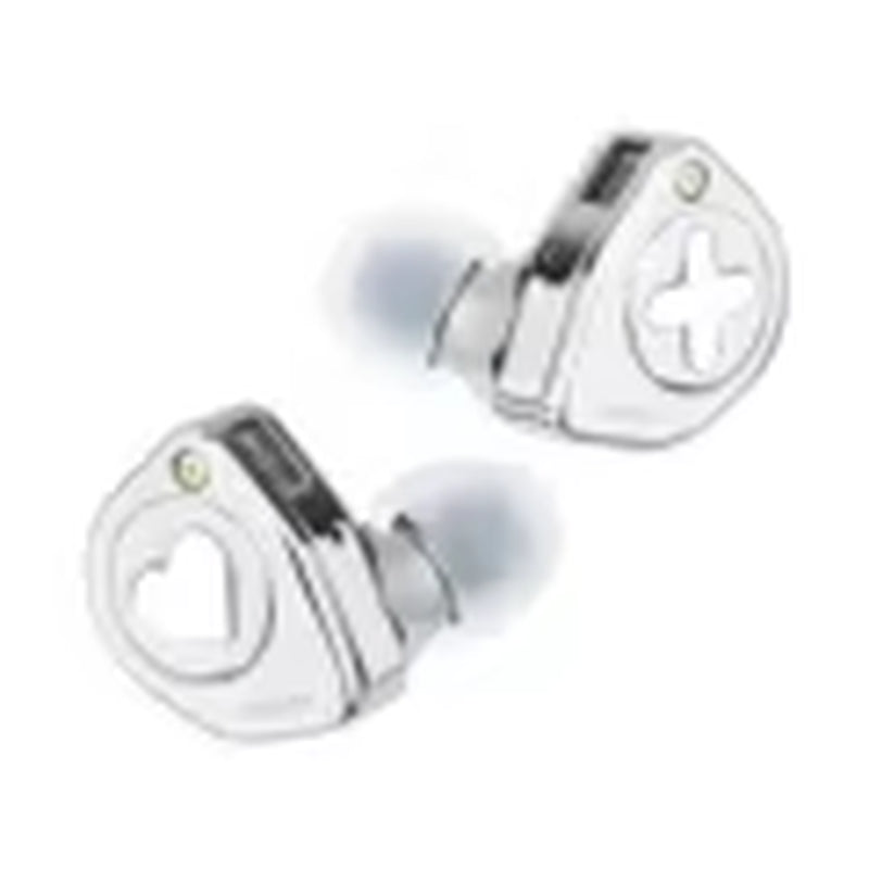 EW300 1Dd+1Planar+1Pzt Hybrid Driver IEM HIFI Earphones with Detachable Nozzles Silver-Plated OFC IEM Cable for Musician